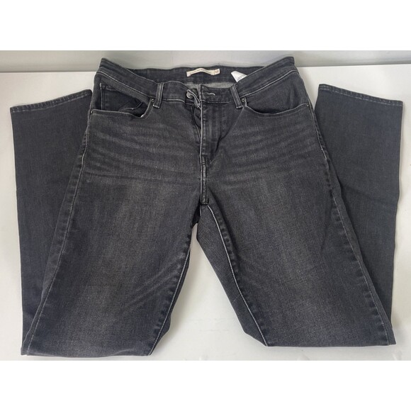 Levi Strauss Black Jeans Size 10 - Picture 1 of 6